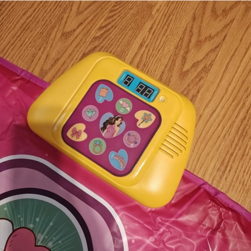 Princess Dancing Challenge Playmat - LED Musical Dance Pad for Kids